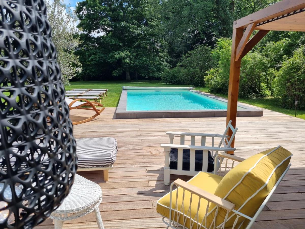 Villa Mura Gite Luxe Avec Piscine Et Spa Campagne Et Grand Air Nouvelle Aquitaine Correze Neuvic  Eksteriør billede